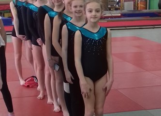 Mlade gimnastičarke druge na županijskom natjecanju