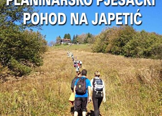 Planinari vas pozivaju na izlet na Japetić