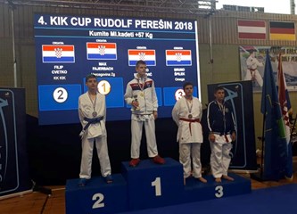Karatistima dvije medalje na "KIK Cup-u Rudolf Perešin"