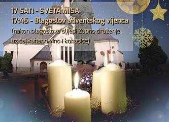 Advent u Krašiću započinje svetom misom