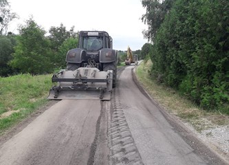 Završena prva faza radova ceste na dionici Prodin Dol – Klet Jana – Malunje