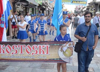 Klinčaselske mažoretkinje na Međunarodnom festivalu folklora u prekrasnom Ohridu