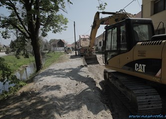 FOTO: Radovi na odvodnji vrijedni 170 milijuna kuna završavaju uređenjem gradilišta i asfaltiranjem prometnica