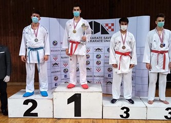 Karlo Volarić brončani na Prvenstvu Hrvatske u karateu