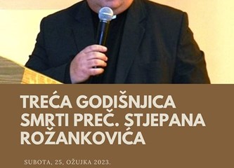 Povodom treće godišnjice: Krunica i misa za prečasnog Rožankovića